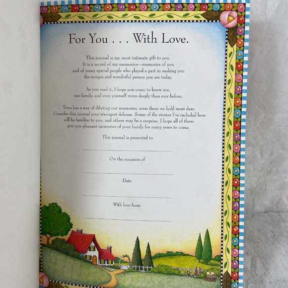 Mary Engelbreit Mothers Journal Book Laminated Hard Cover 1993 - Picture 2 of 9